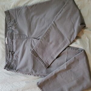 Grey Pull On Jeggings